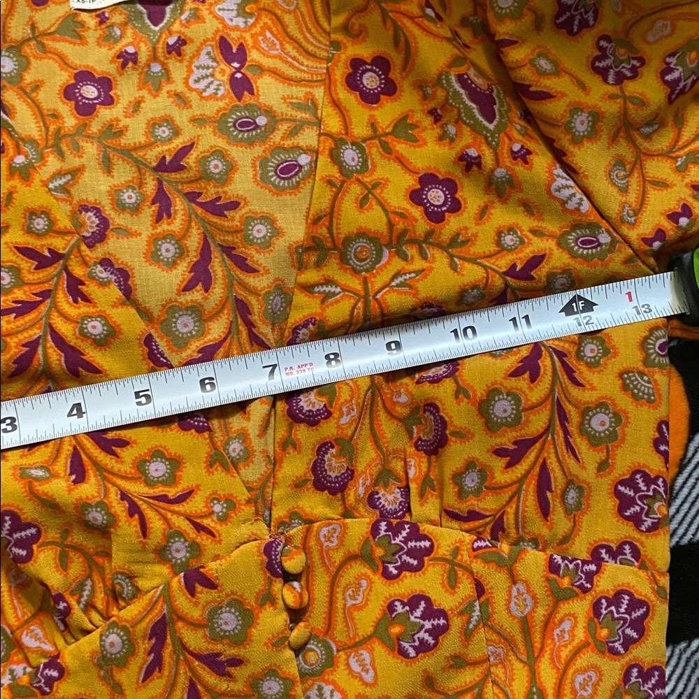 Urban Outfitters Yellow Floral Dress - Picture 6 of 6